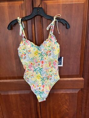 Roller Rabbit x Target Vacation Tie-shoulder One Piece Swimsuit